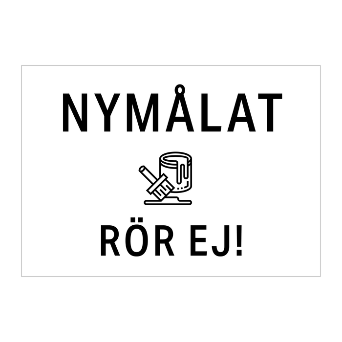 Nymålat rör ej & Nymålat rör ej & Nymålat rör ej & Nymålat rör ej & Nymålat rör ej