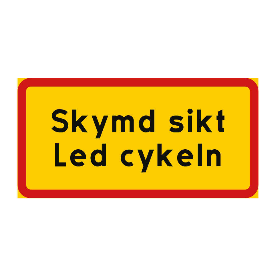 Skymd sikt led cykeln & Skymd sikt led cykeln & Skymd sikt led cykeln & Skymd sikt led cykeln